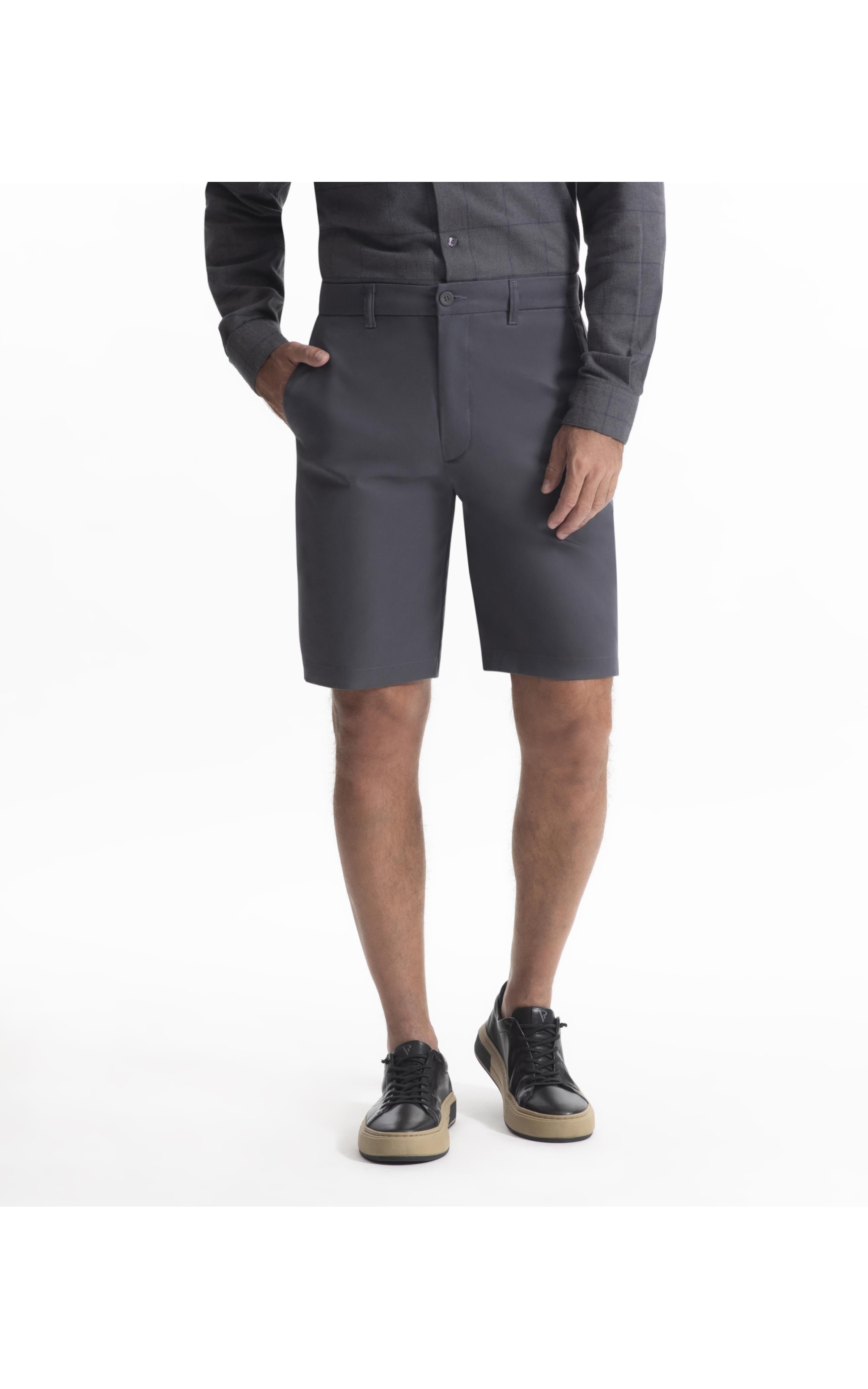 Bermuda Setta Chino Grafite