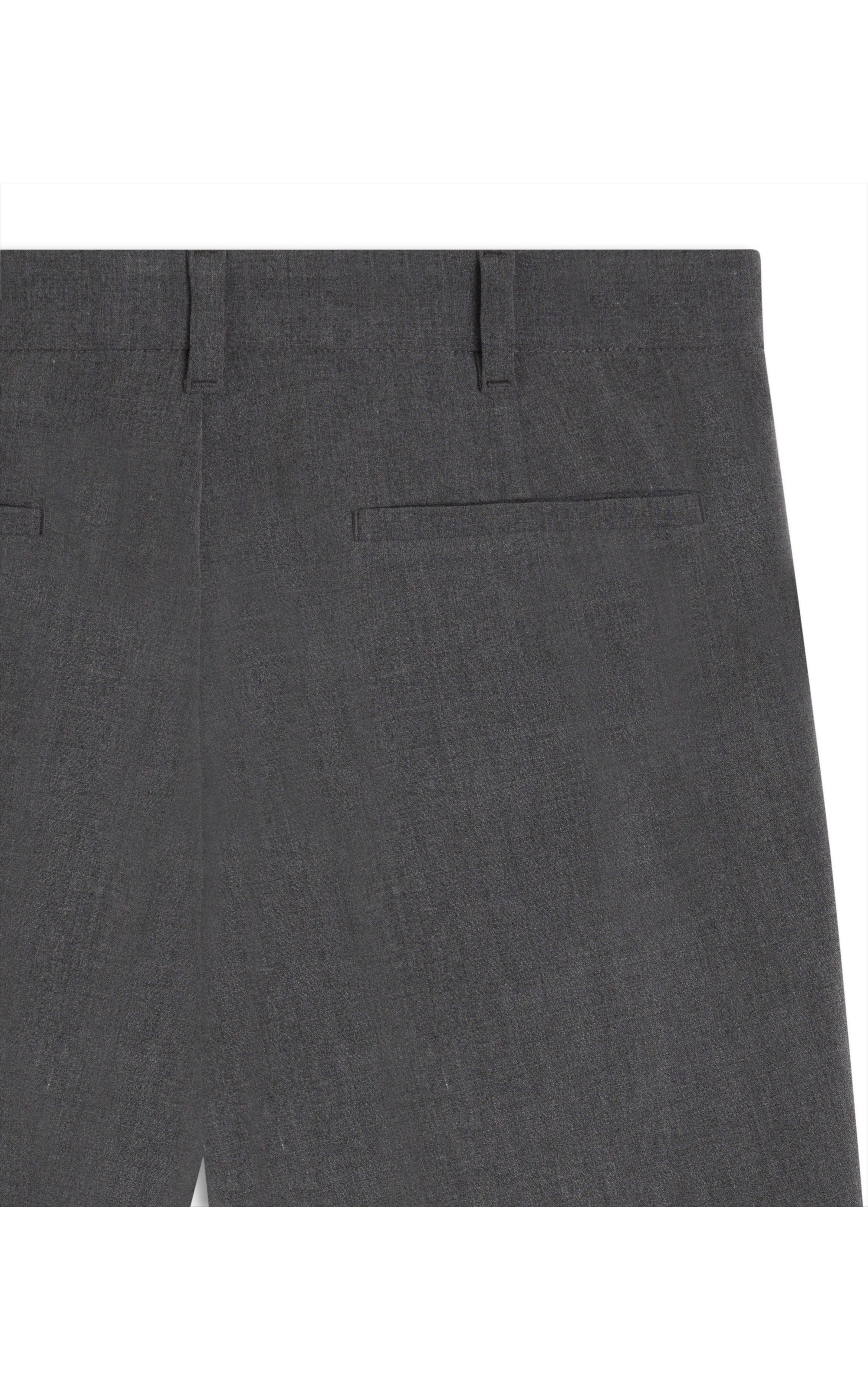 Bermuda Urban Melange Slouch Chumbo Mescla