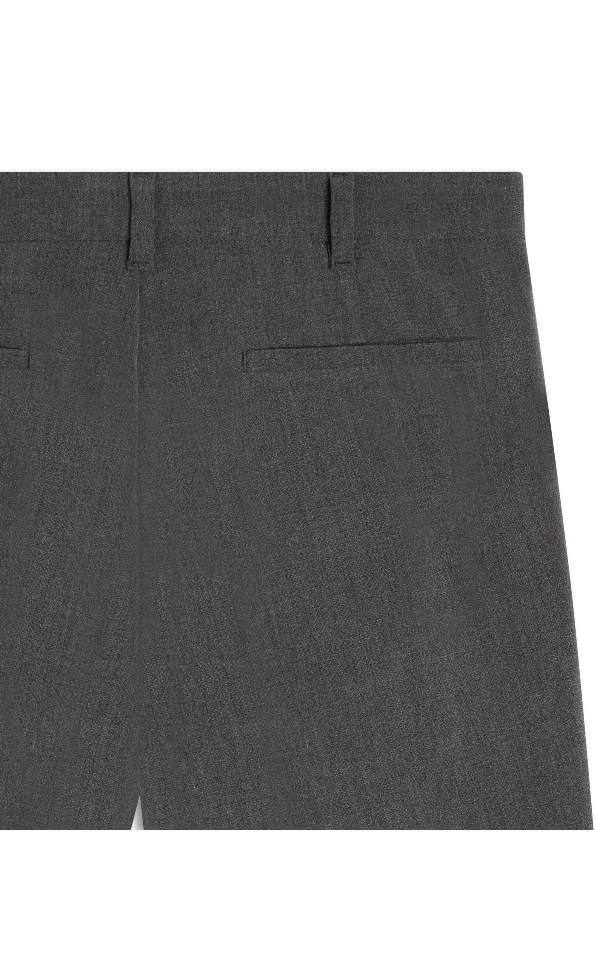 Bermuda Urban Melange Slouch Chumbo Mescla