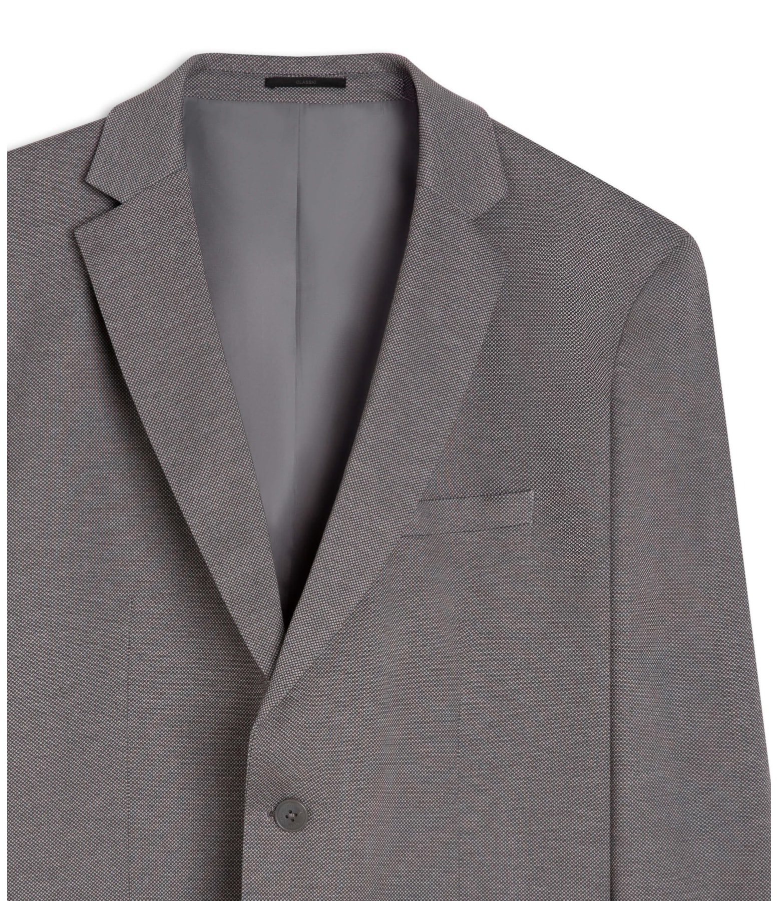Blazer Bird Eyes Cinza Medio
