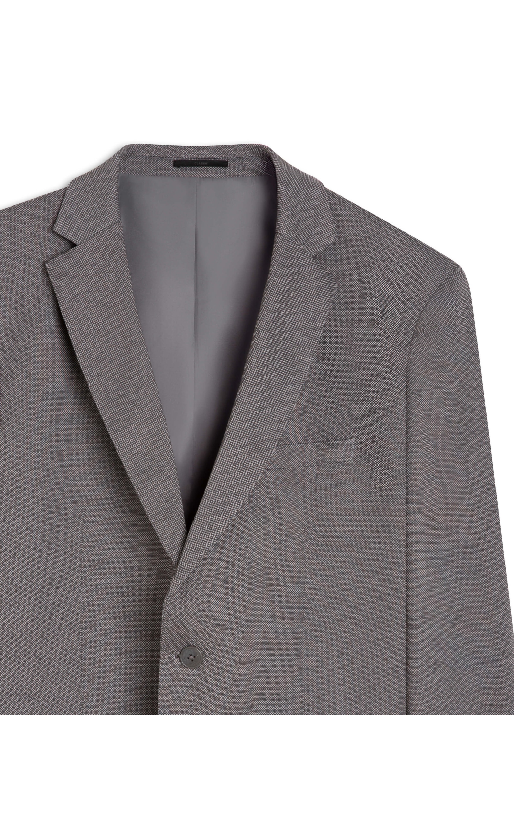 Blazer Bird Eyes Cinza Medio