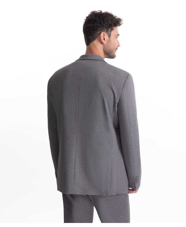 Blazer Bird Eyes Cinza Medio