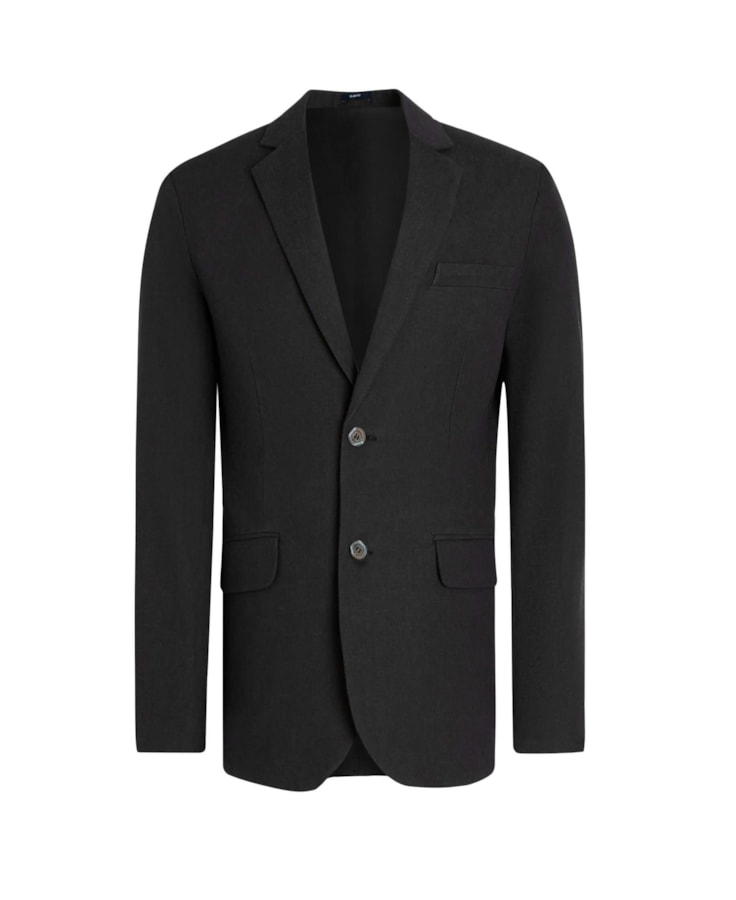 Blazer Cotton Preto Mescla