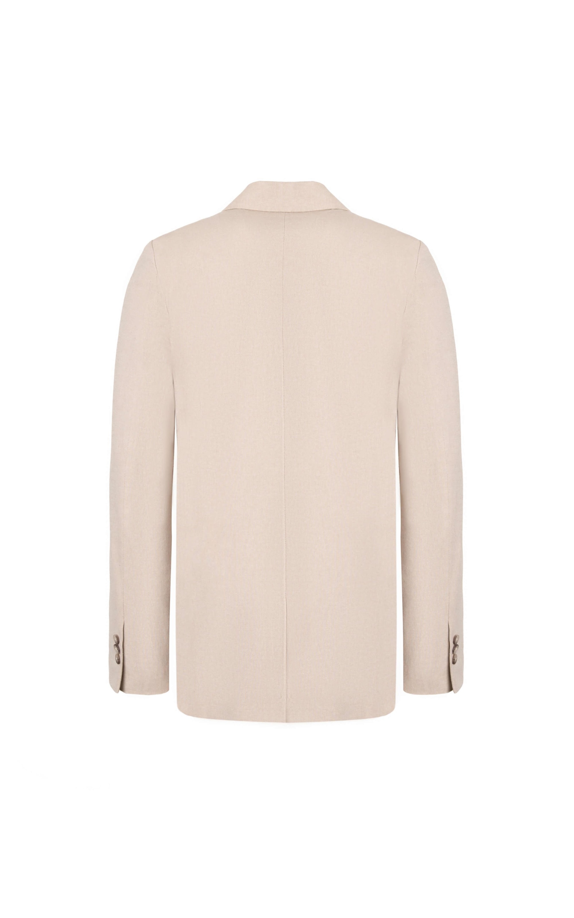 Blazer Cotton Sarja Areia