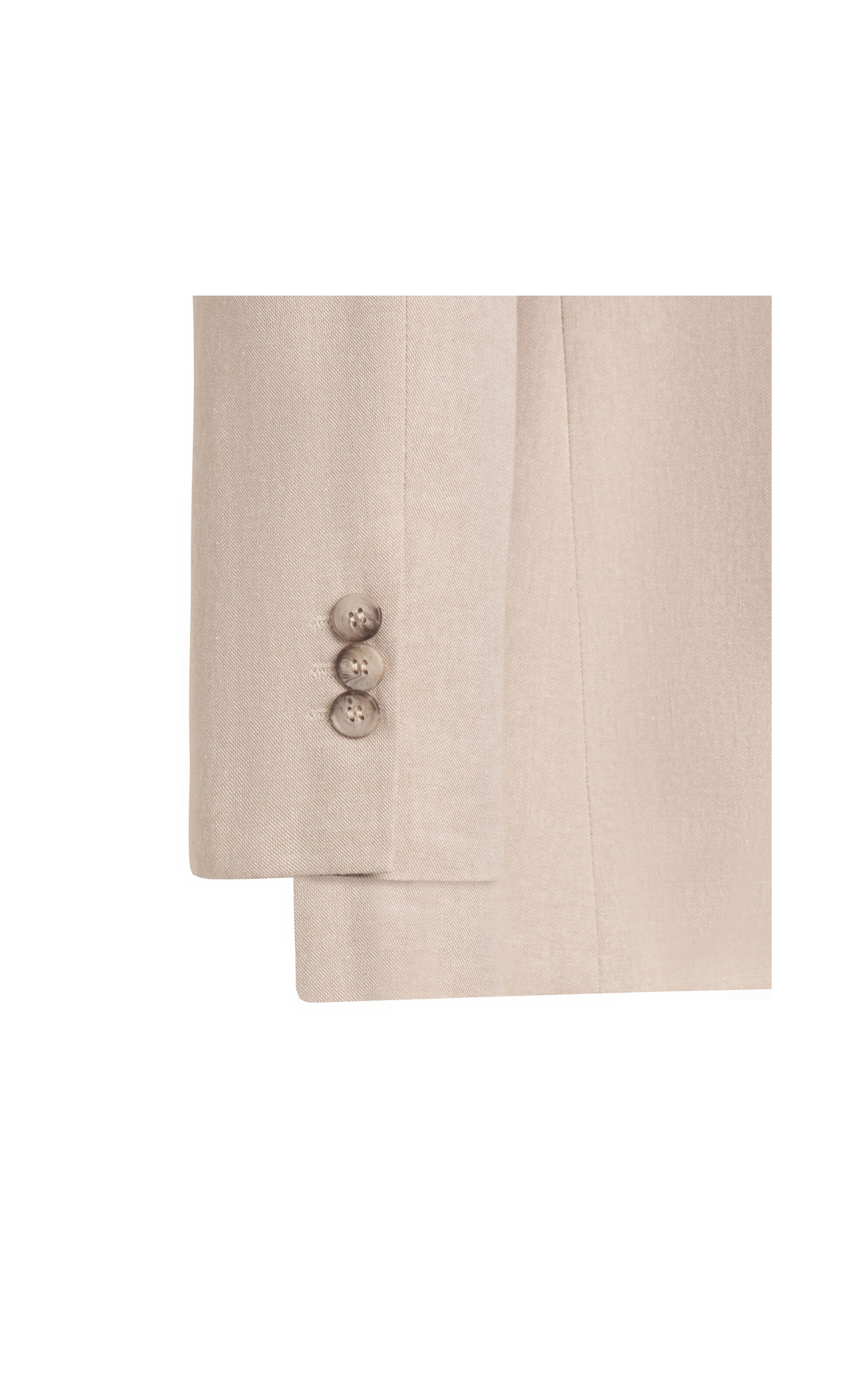 Blazer Cotton Sarja Areia