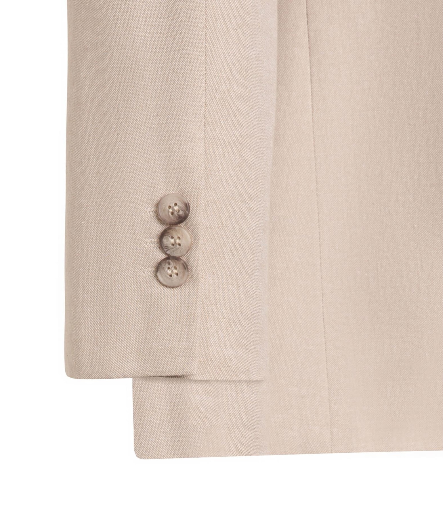 Blazer Cotton Sarja Areia