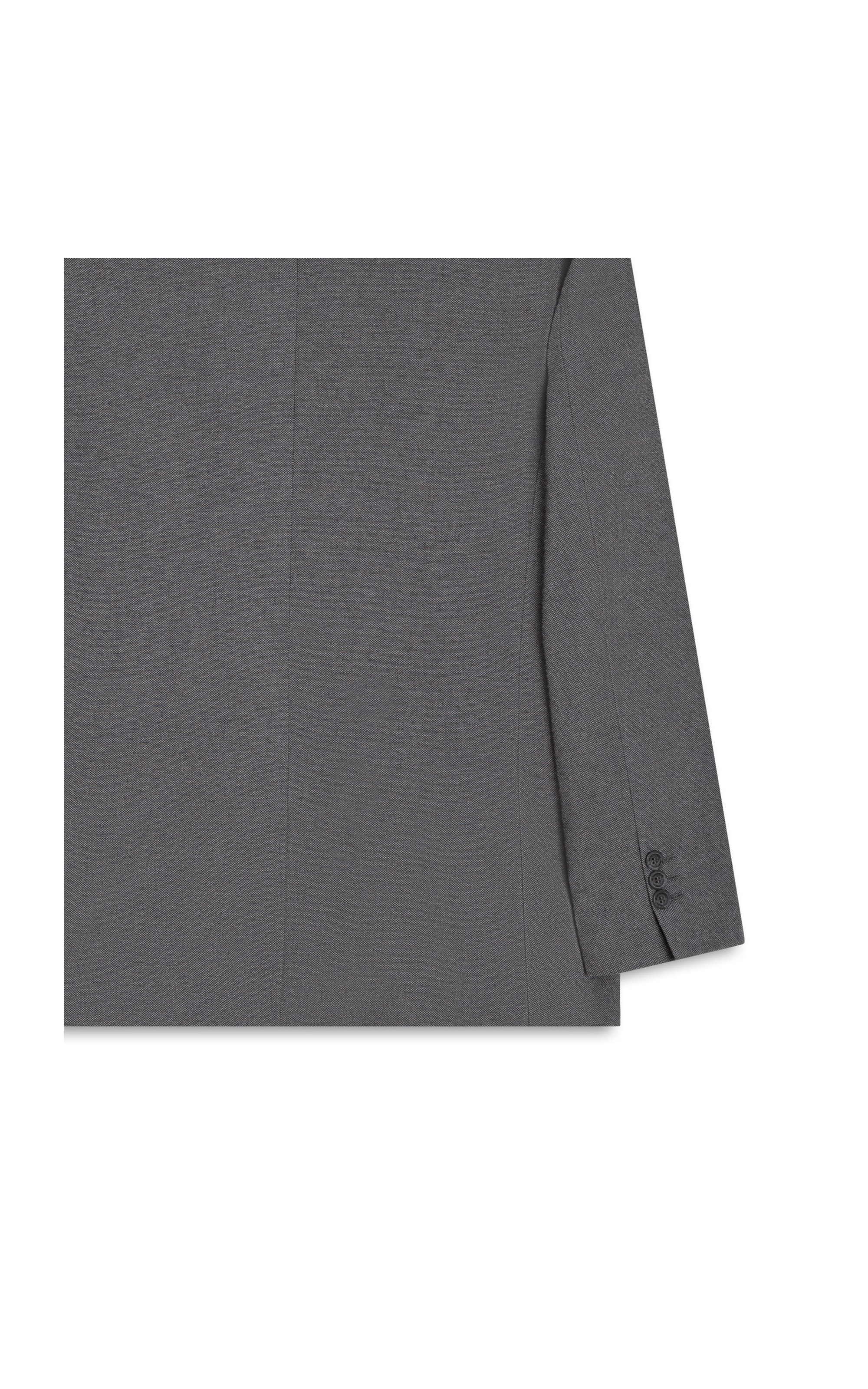Blazer Cotton Strike Cinza Medio