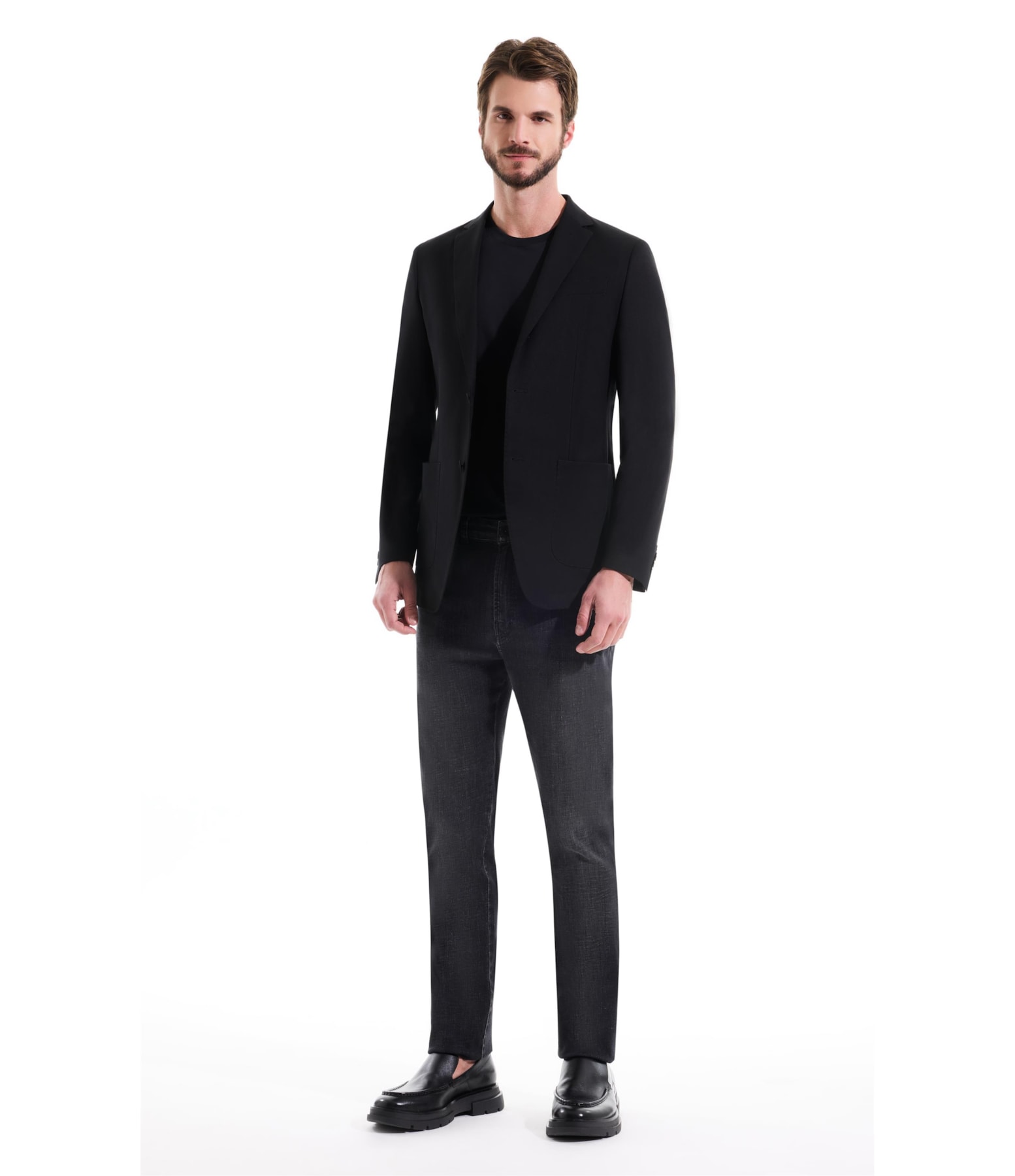 Blazer Hive Tessuto Preto