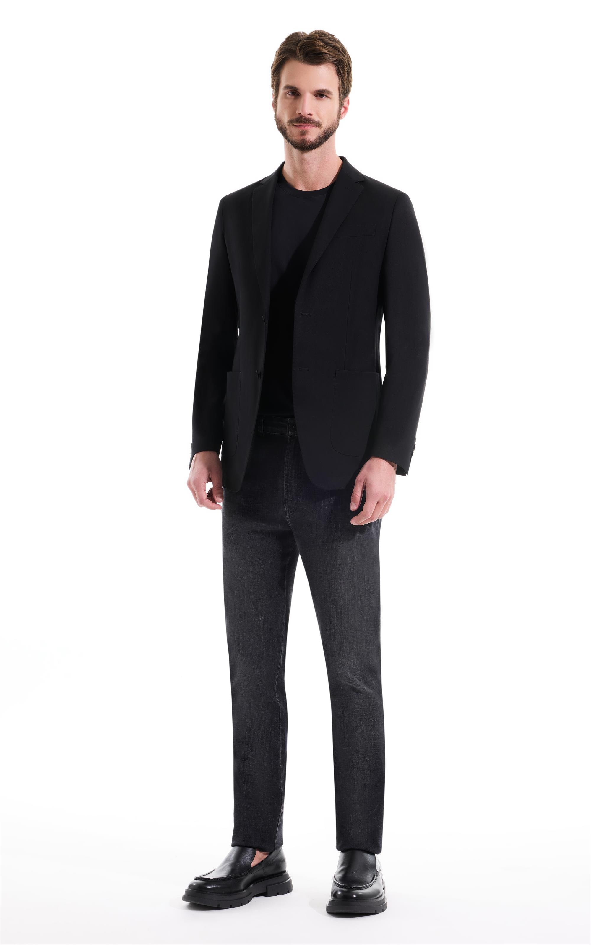 Blazer Hive Tessuto Preto