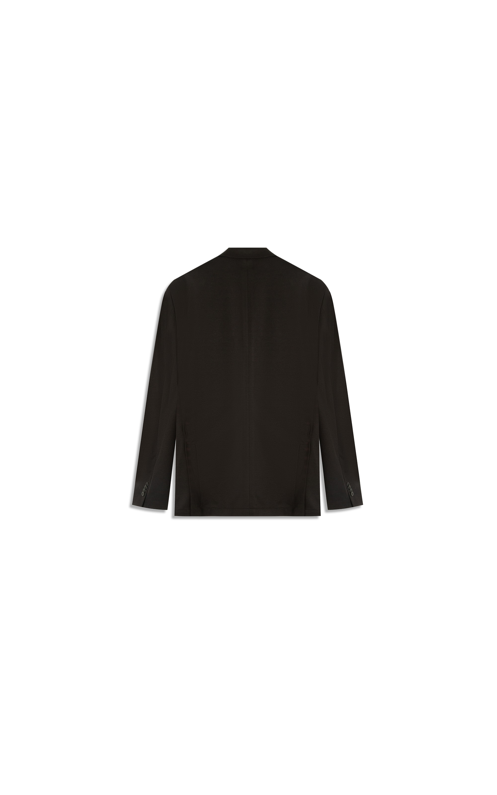 Blazer Interlock Knitted Preto