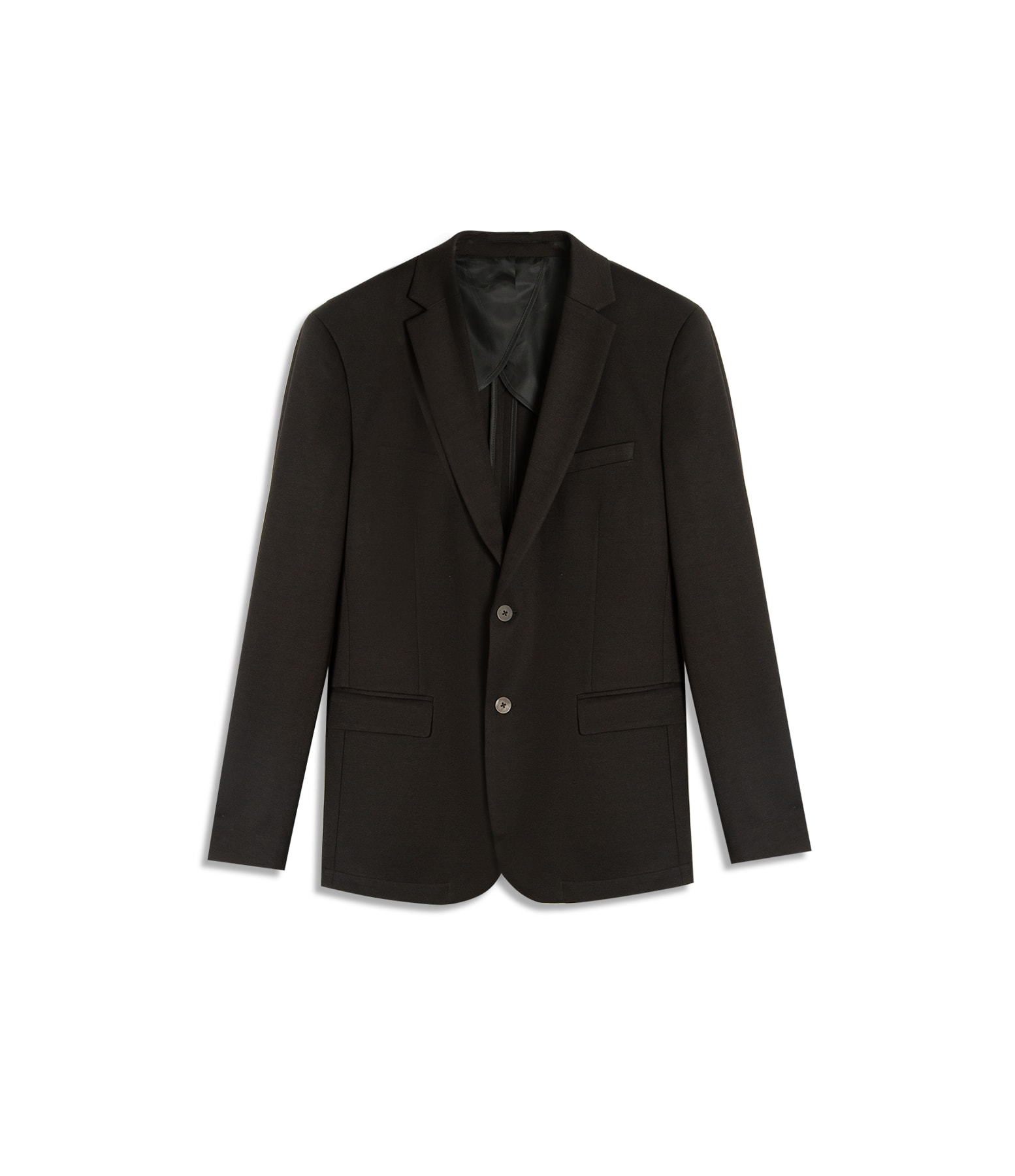 Blazer Interlock Knitted Preto