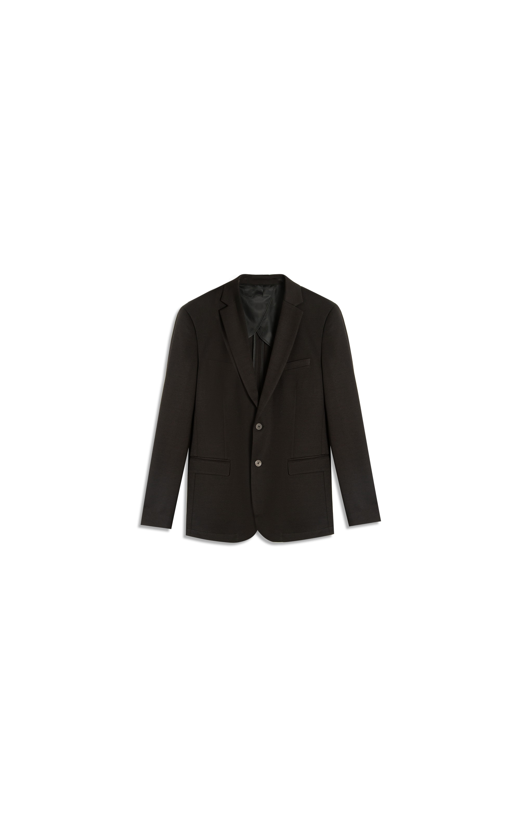 Blazer Interlock Knitted Preto