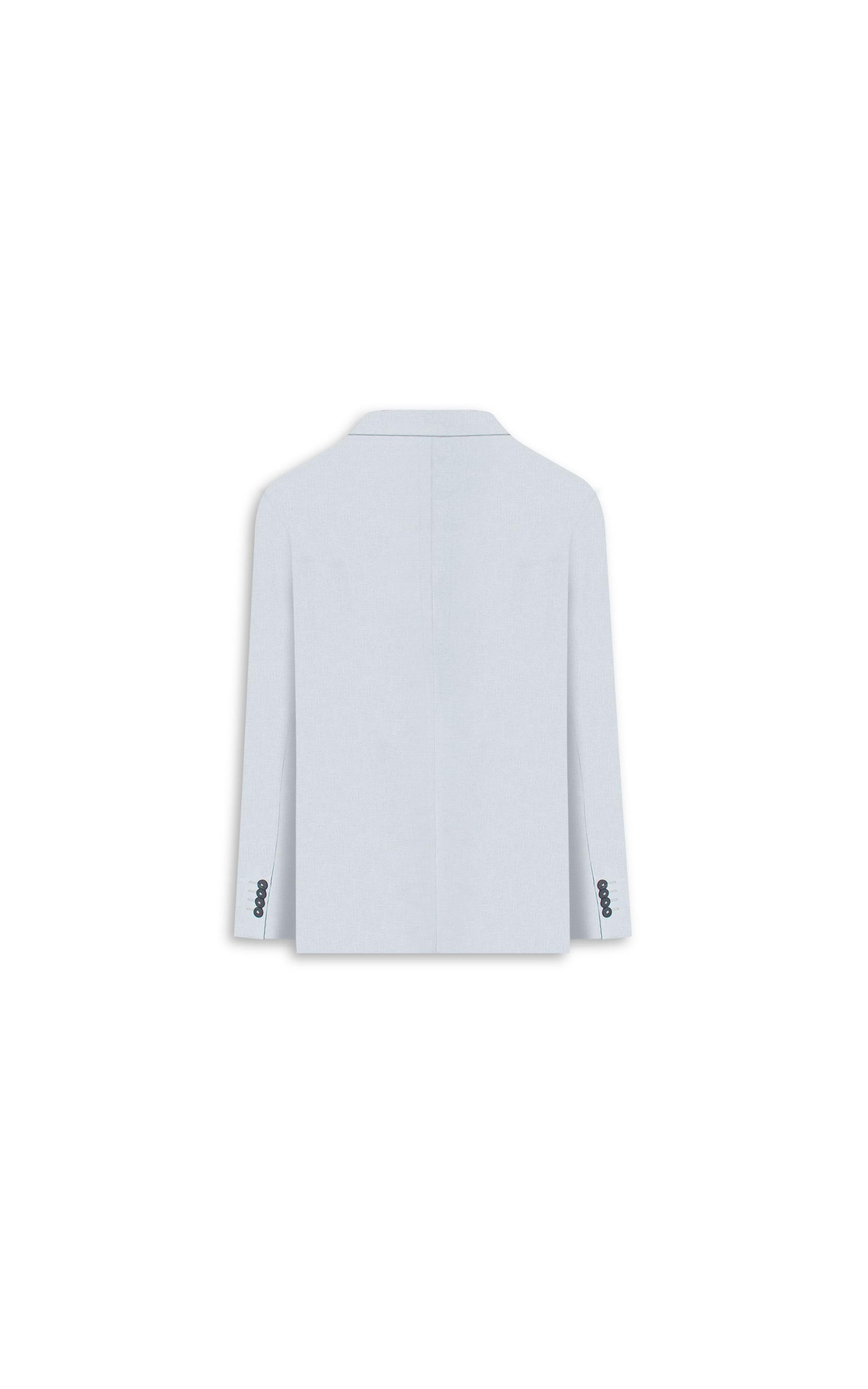 Blazer Linen Elegance Span Prata