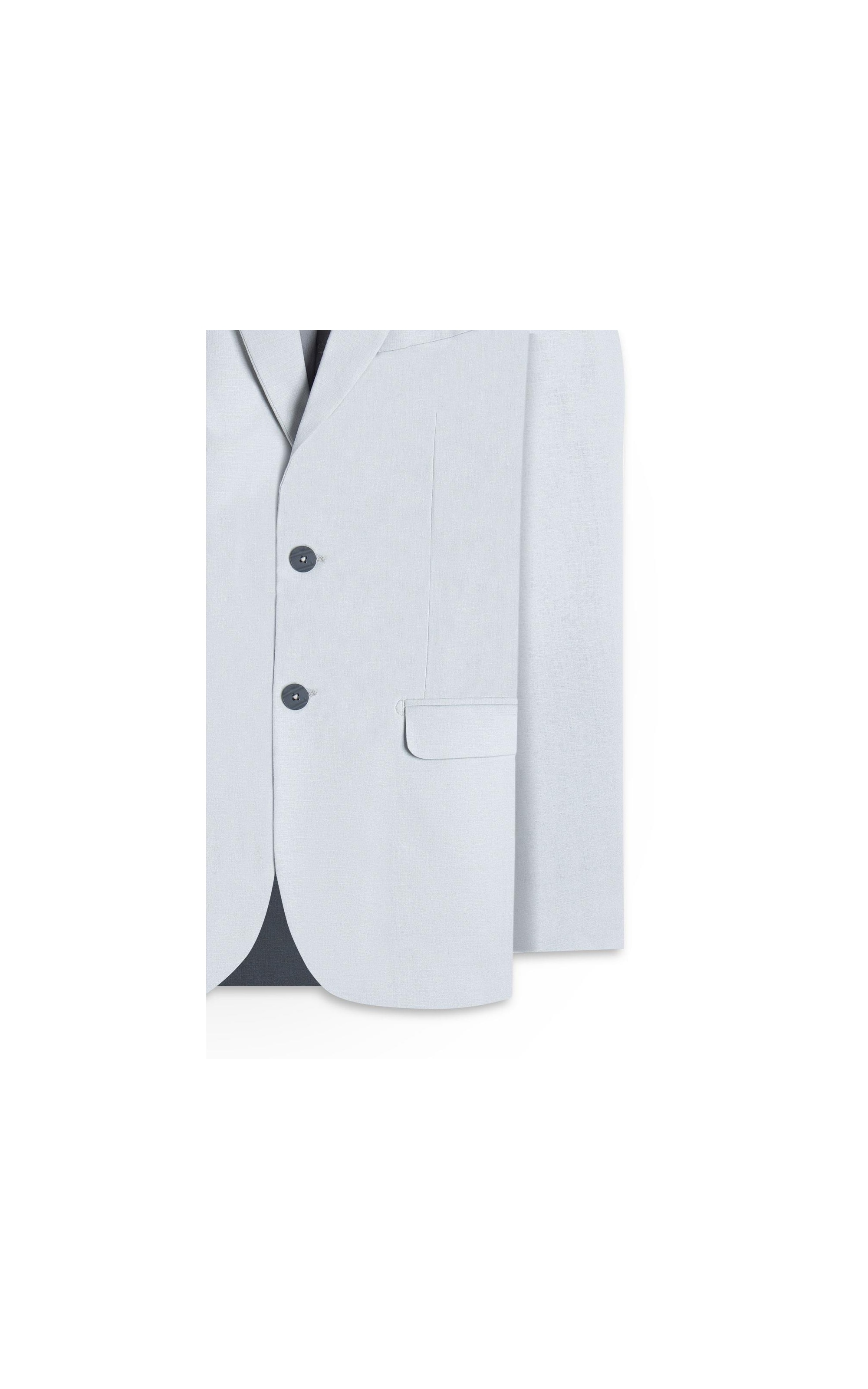 Blazer Linen Elegance Span Prata