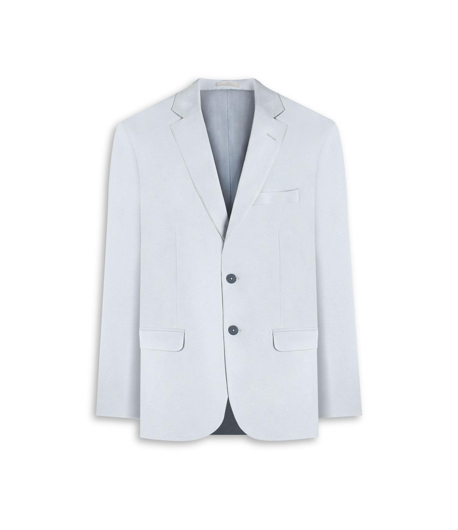 Blazer Linen Elegance Span Prata
