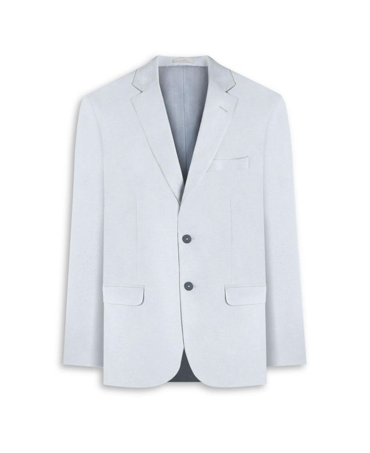 Blazer Linen Elegance Span Prata