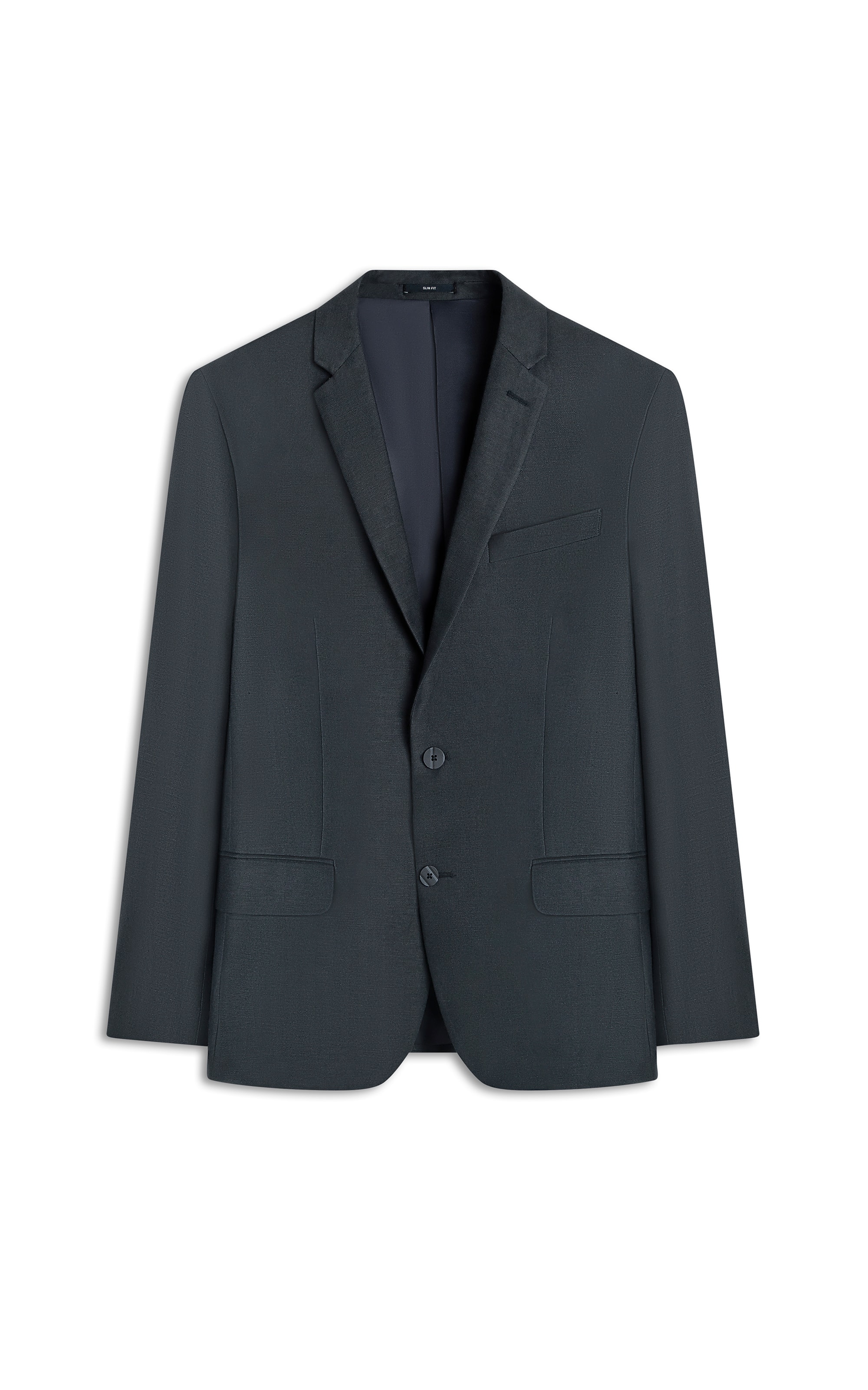 Blazer Linho Chevil Espinha de Peix Marinho