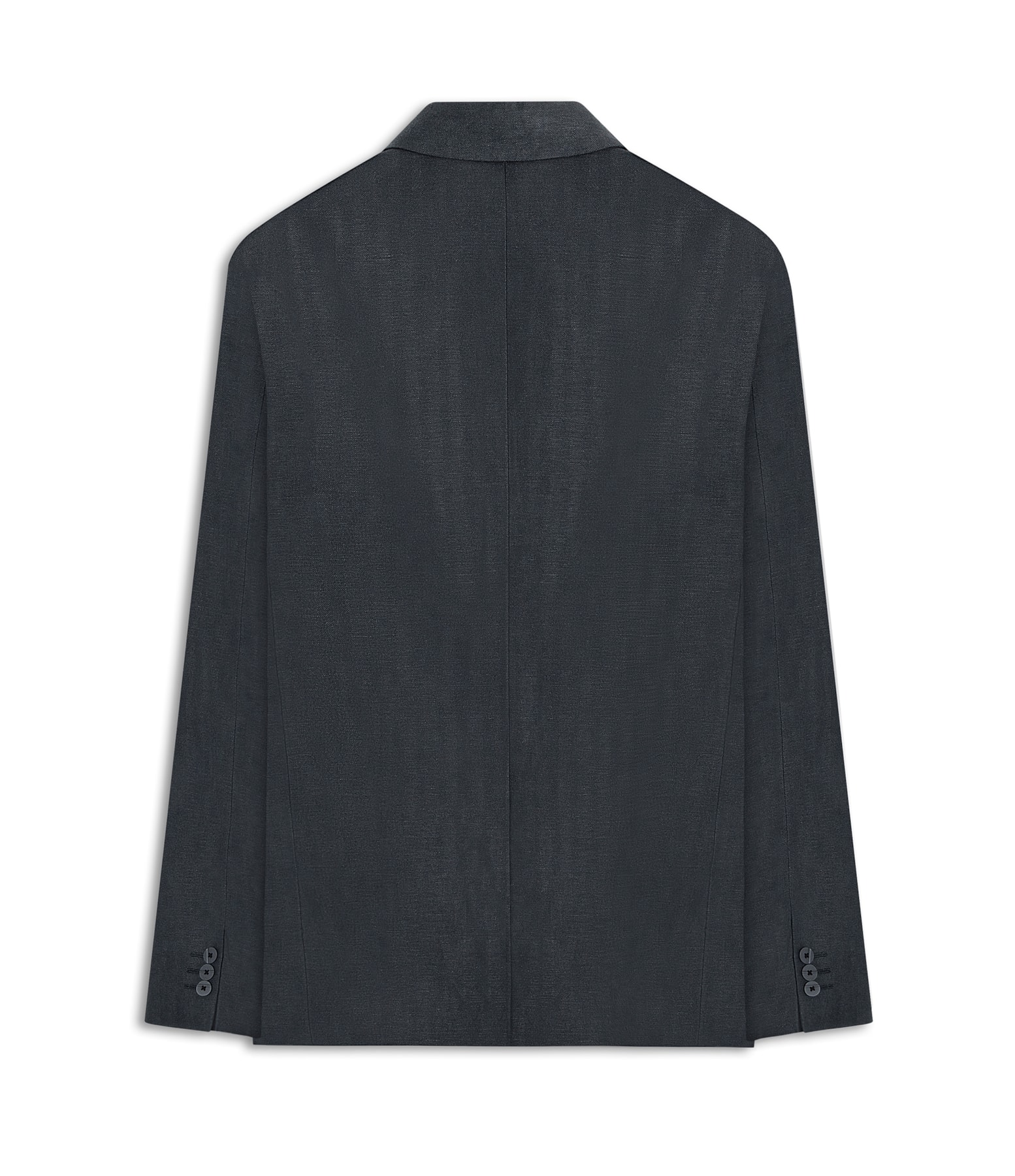 Blazer Linho Chevil Espinha de Peix Marinho