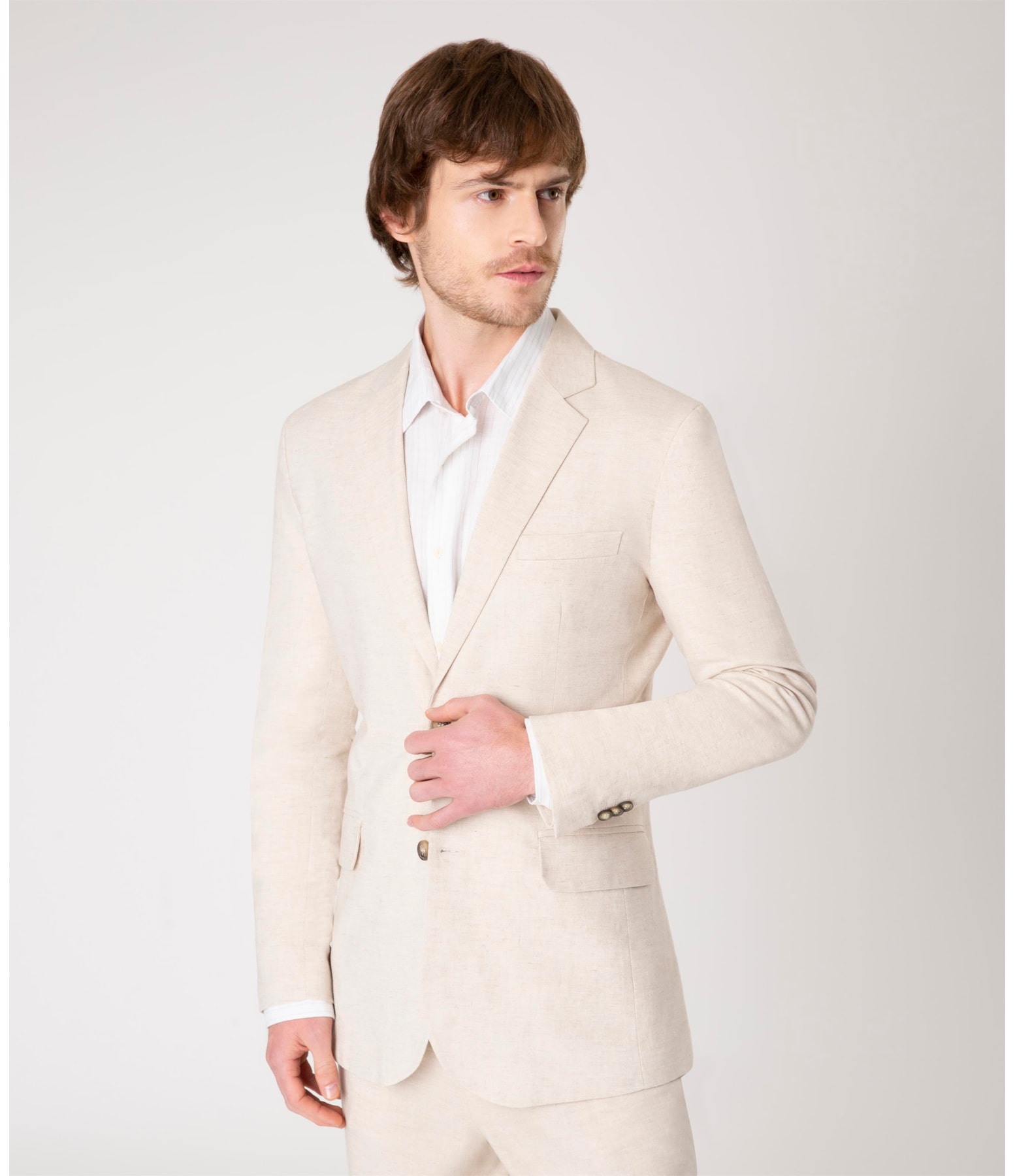 Blazer Linho Elegance Natural