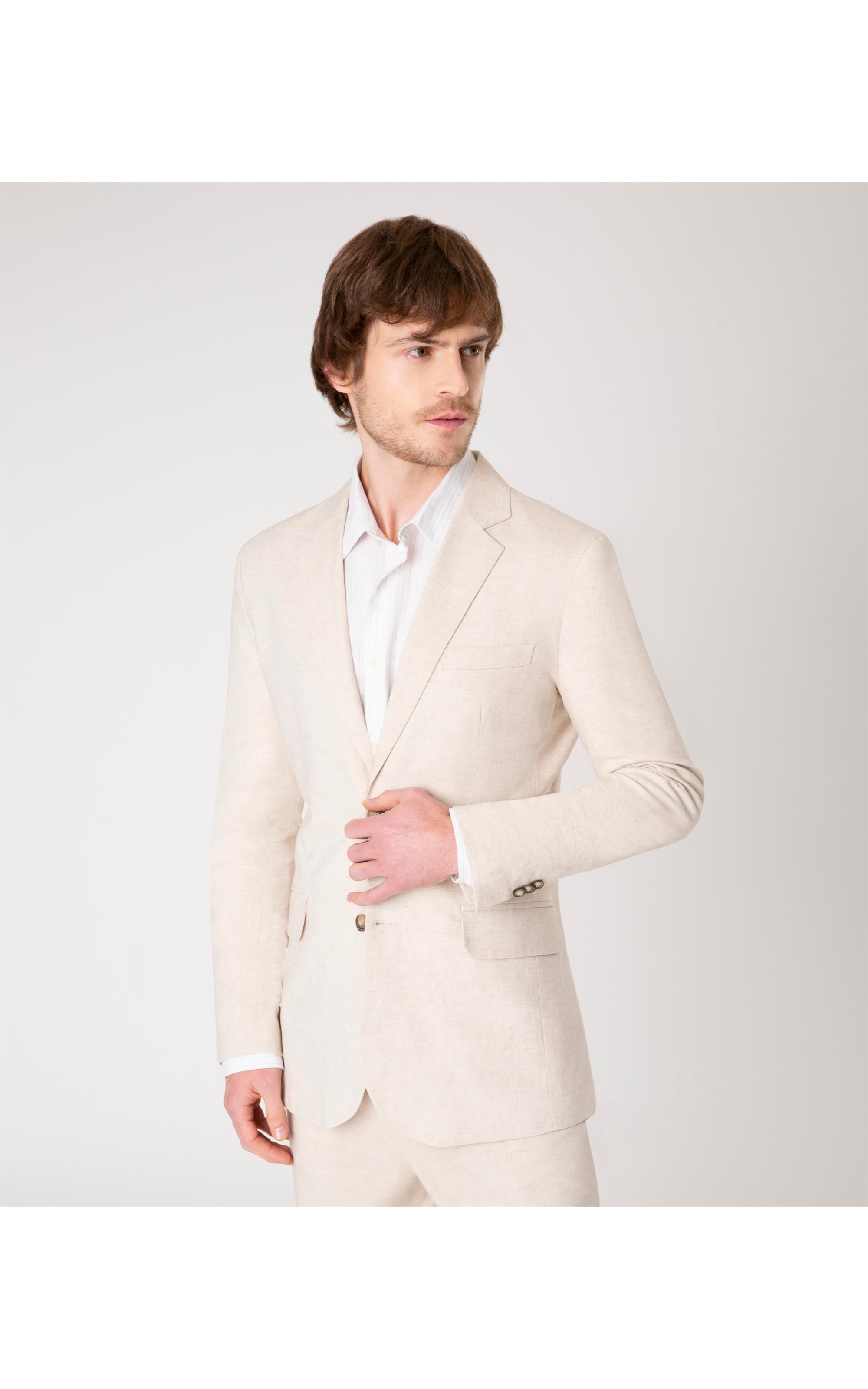 Blazer Linho Elegance Natural