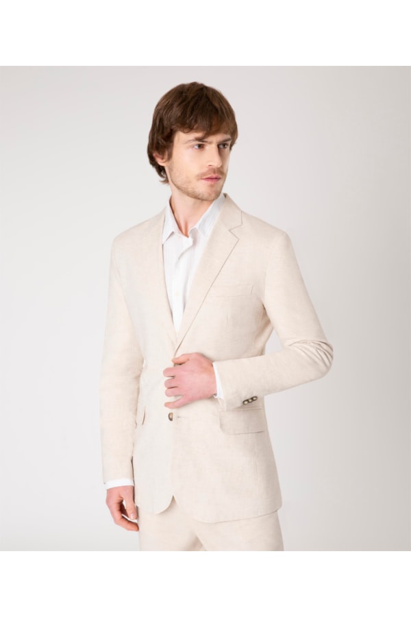 Blazer Linho Elegance Natural