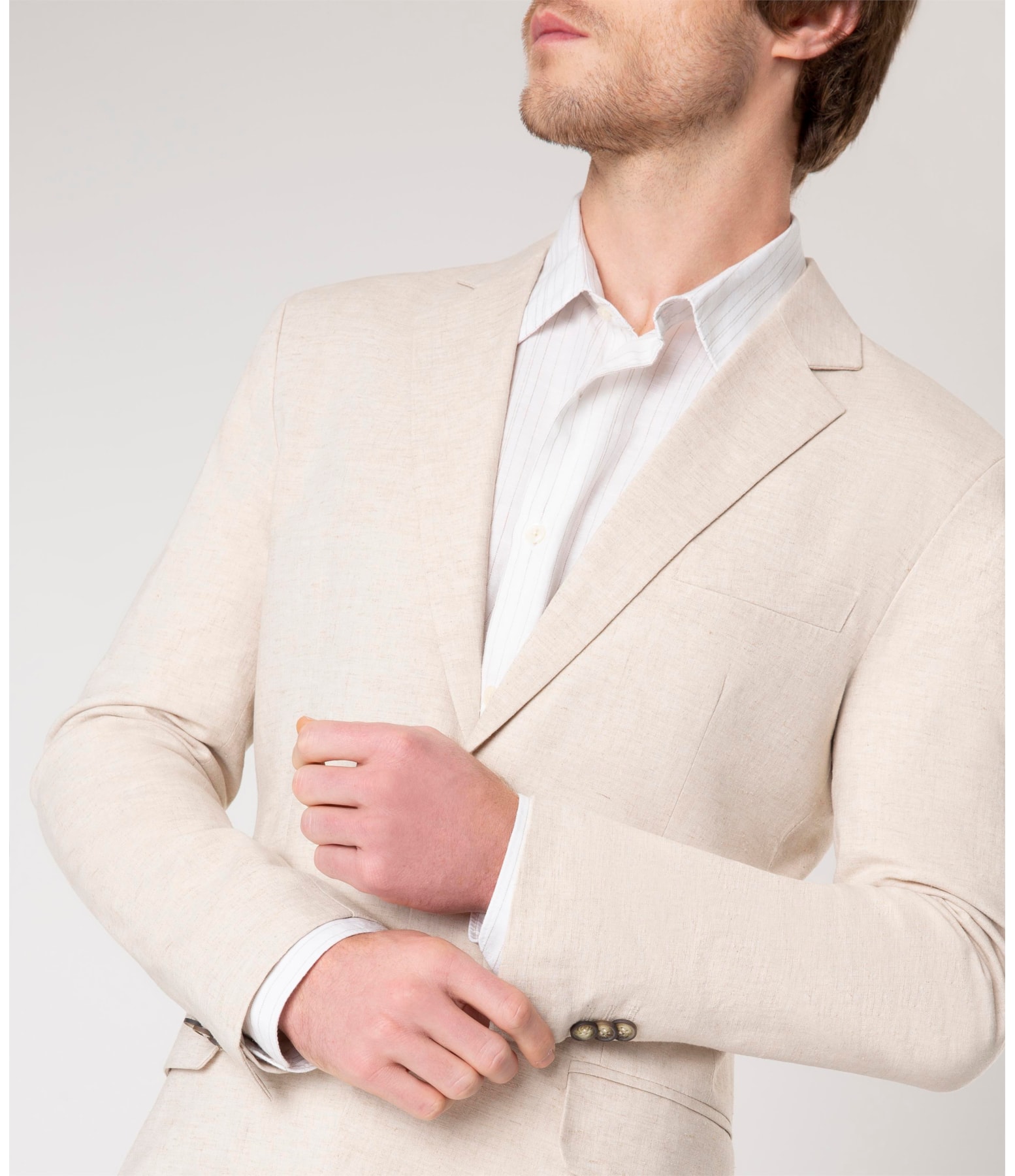 Blazer Linho Elegance Natural