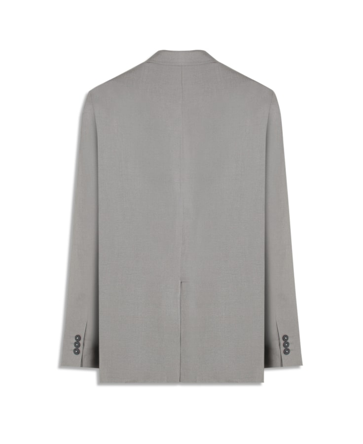 Blazer Linho Grafite