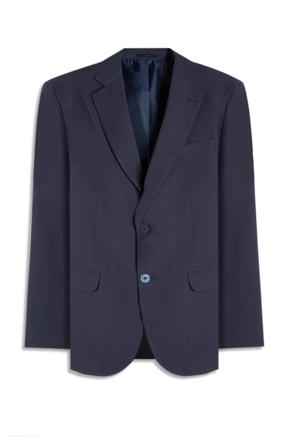 Blazer Linho Marant Dark Navy