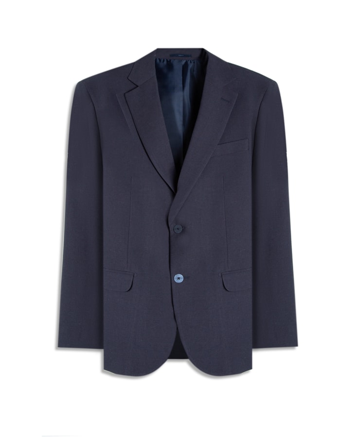 Blazer Linho Marant Dark Navy