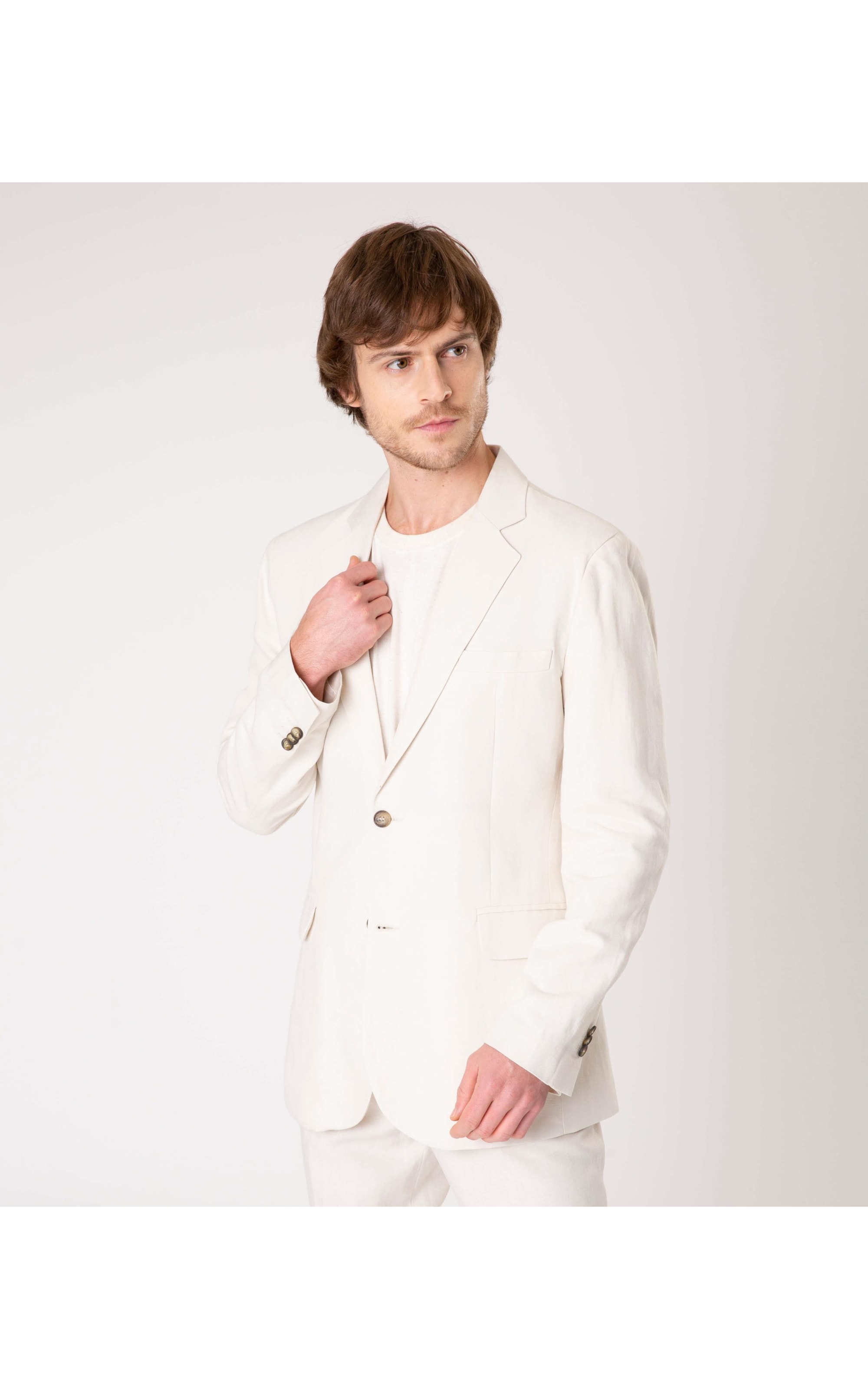 Blazer Linho Urban Toliti Areia