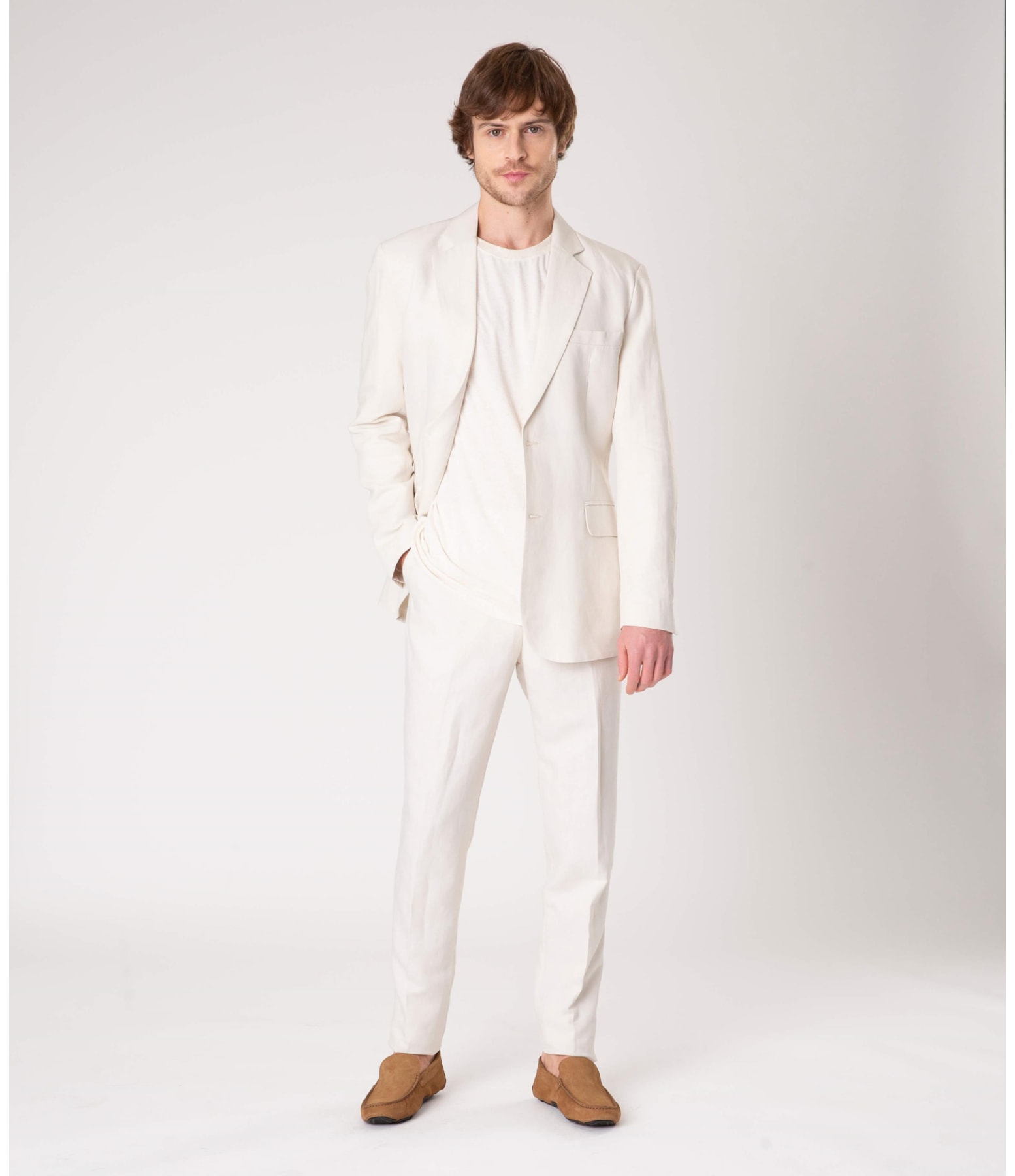 Blazer Linho Urban Toliti Areia