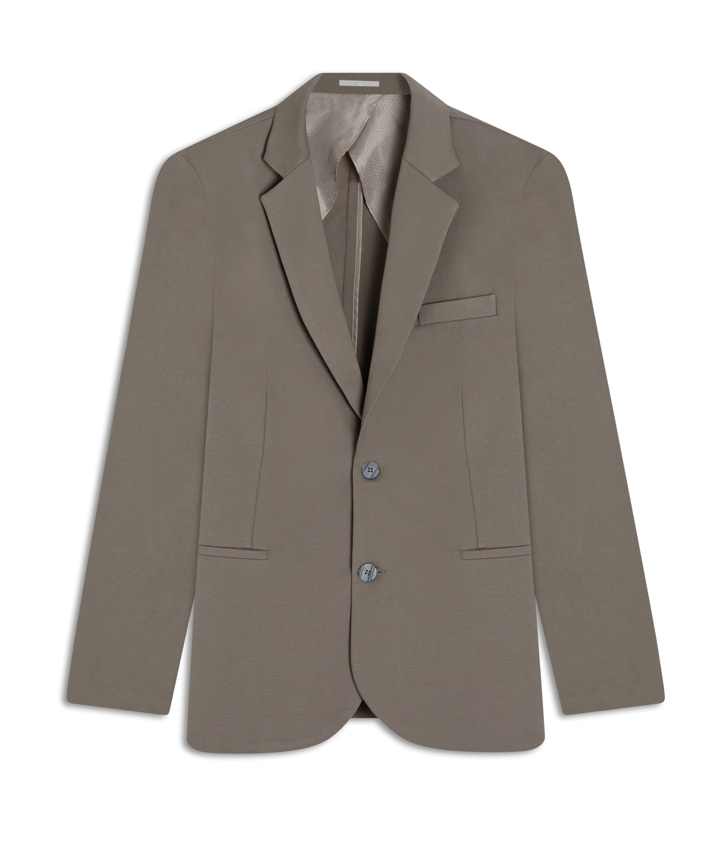 Blazer Malha Salt And Pepper Tessuto Grafite