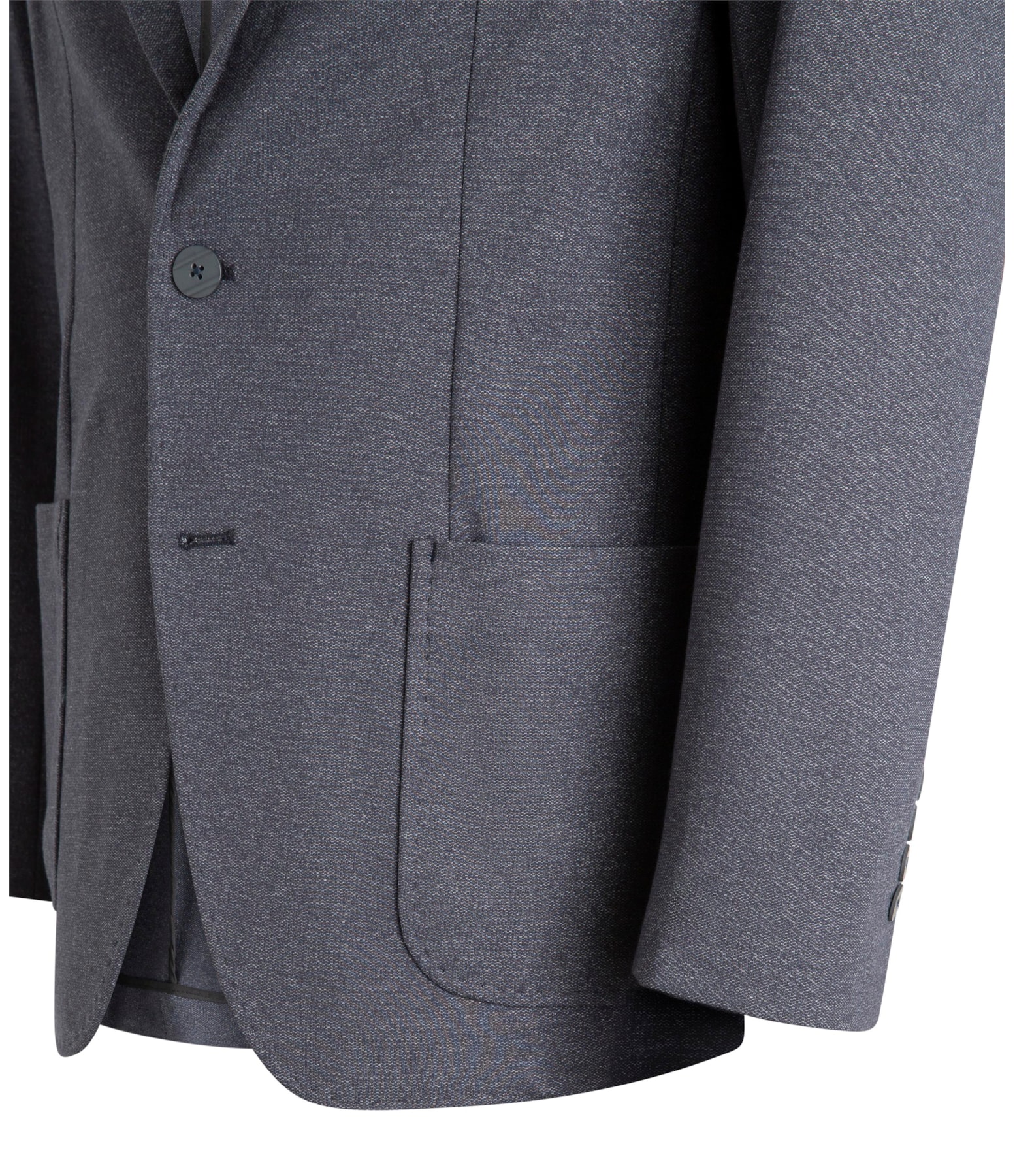 Blazer Malha Salt And Pepper Tessuto Grafite
