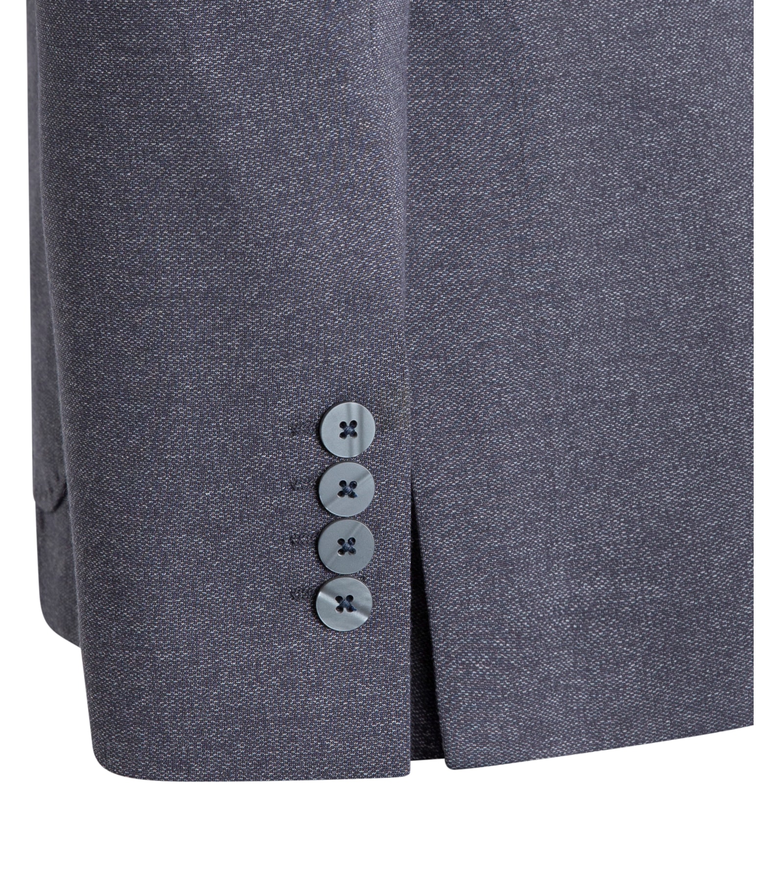 Blazer Malha Salt And Pepper Tessuto Grafite