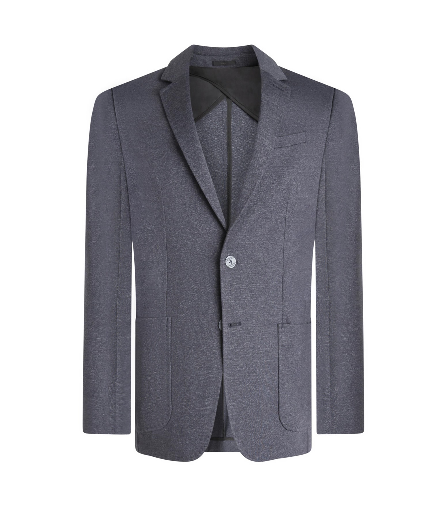 Blazer Malha Salt And Pepper Tessuto Grafite
