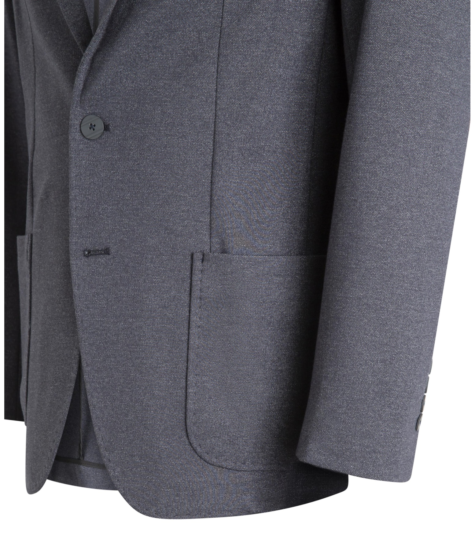 Blazer Malha Salt And Pepper Tessuto Grafite