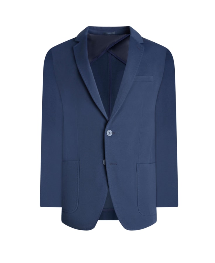 Blazer Malha Tec Unique Twill Marinho