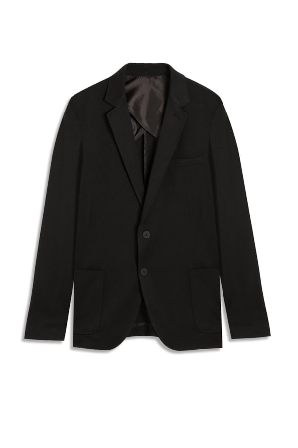 Blazer Malha Tec Unique Twill Preto