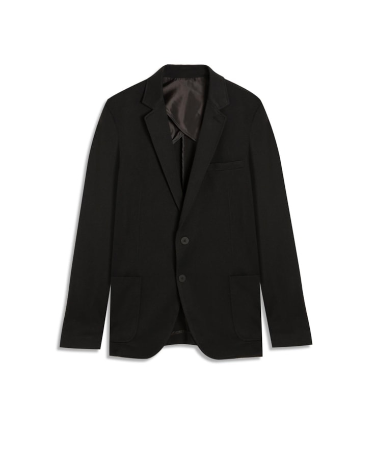 Blazer Malha Tec Unique Twill Preto