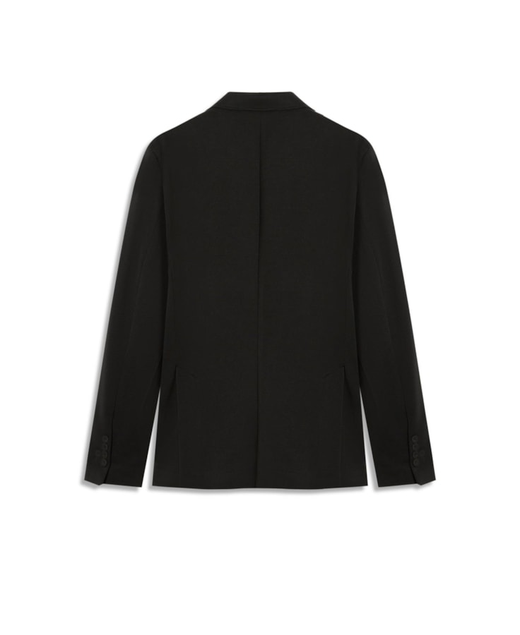 Blazer Malha Tec Unique Twill Preto
