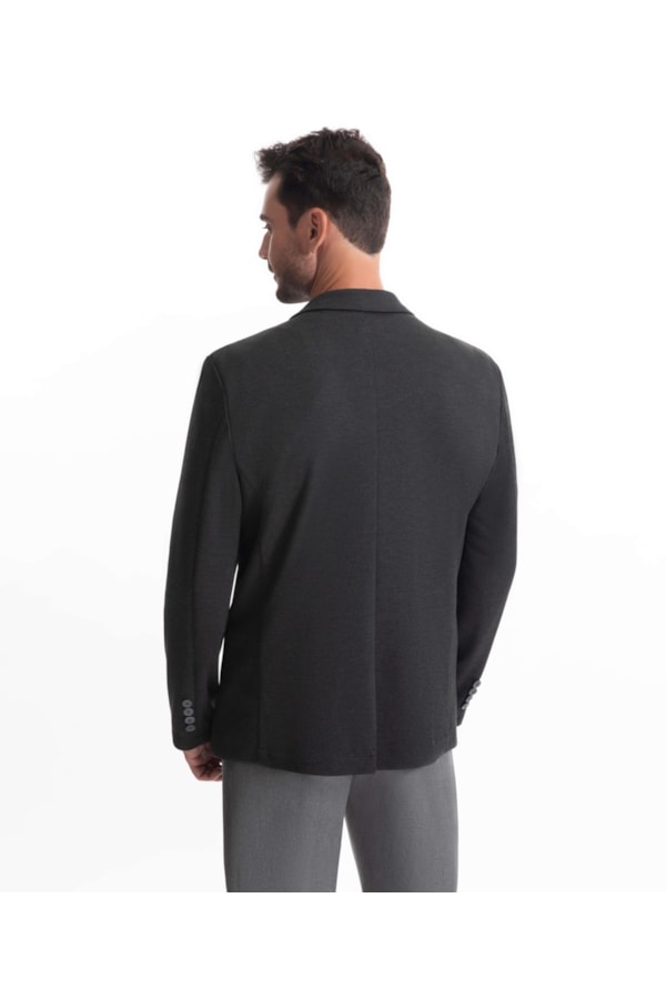 Blazer Ponto Roma Mescla Chumbo Mescla