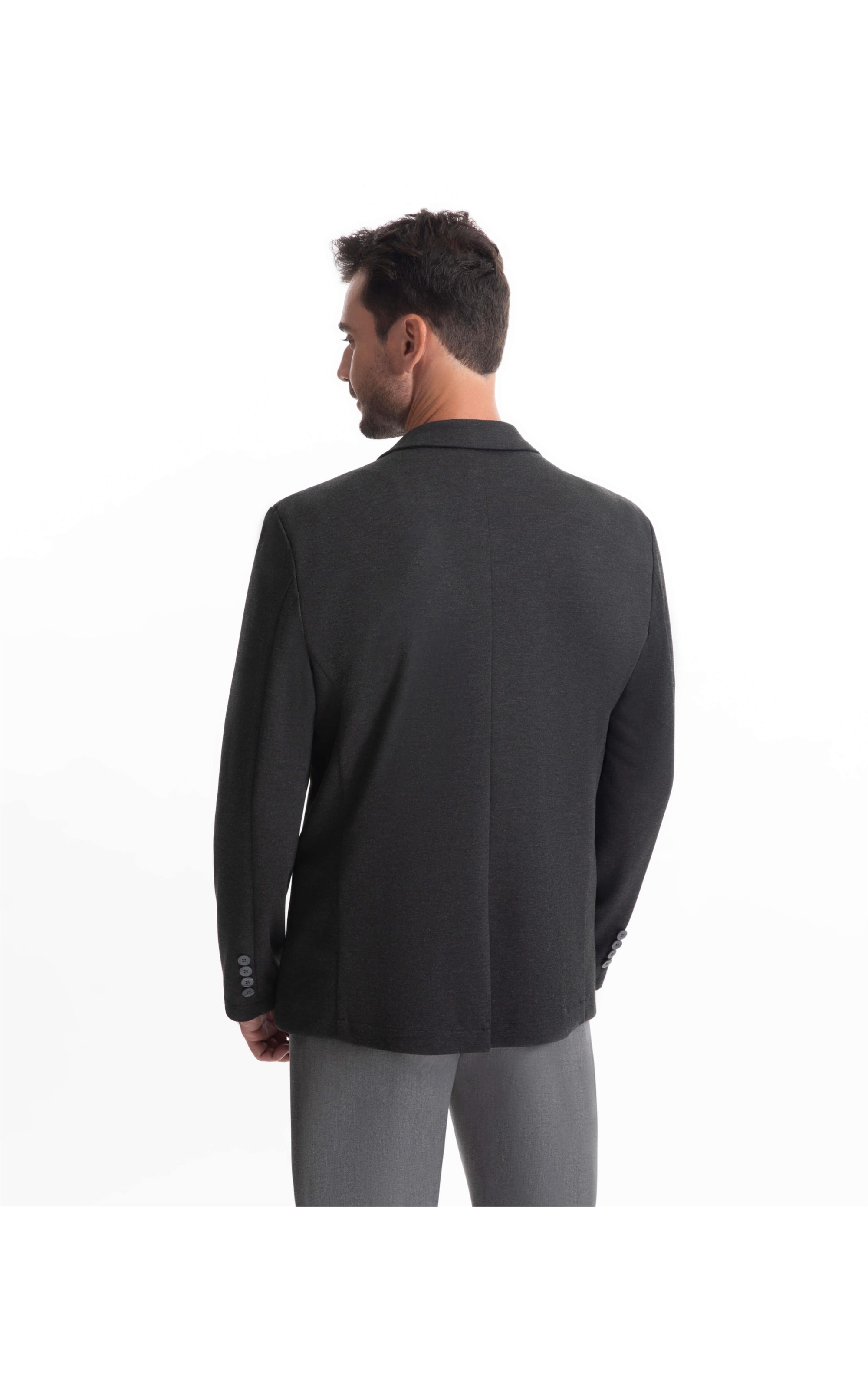 Blazer Ponto Roma Mescla Chumbo Mescla