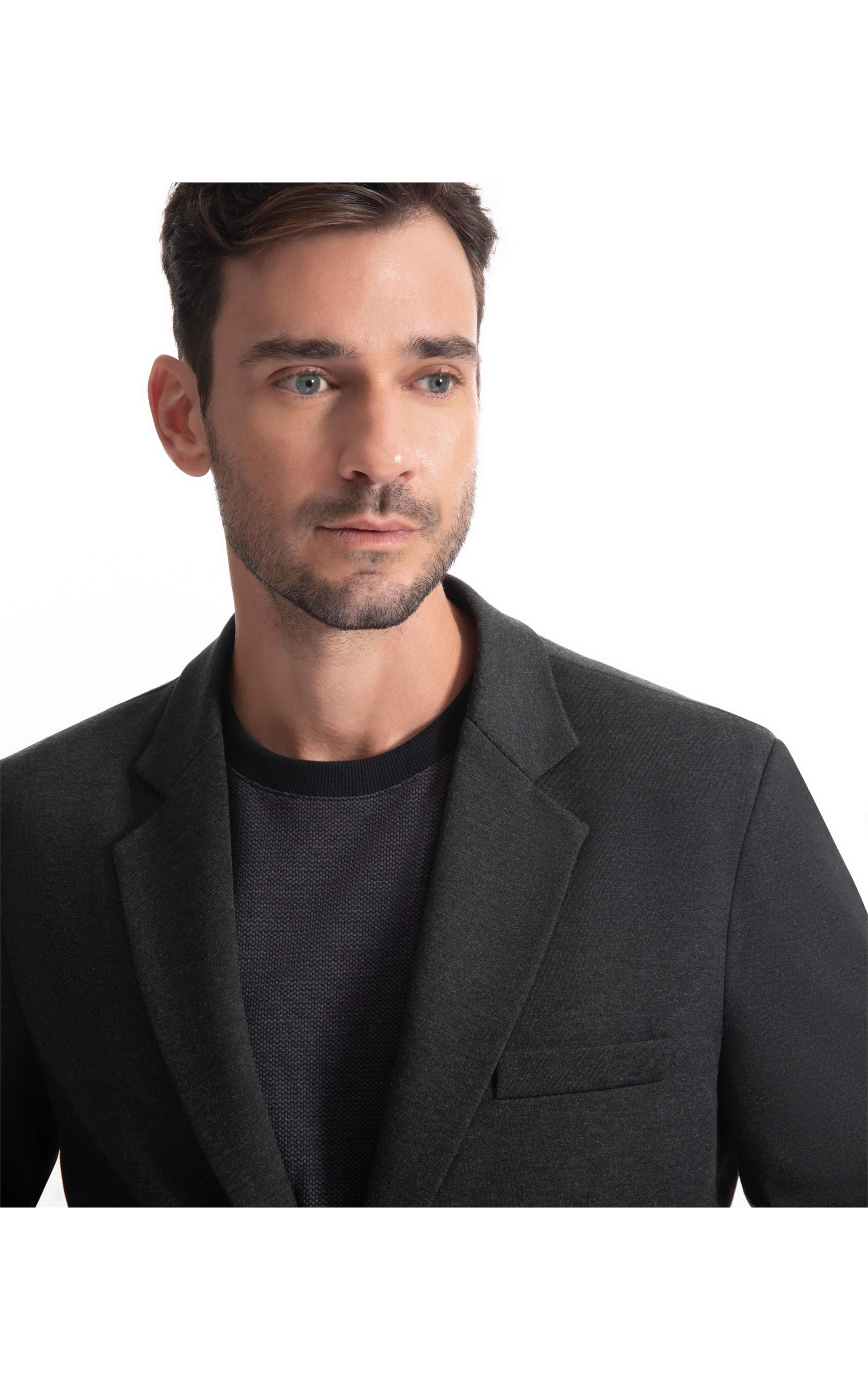Blazer Ponto Roma Mescla Chumbo Mescla