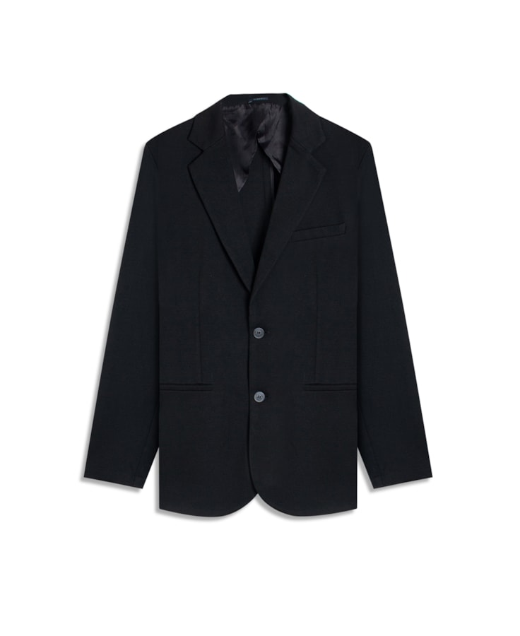 Blazer Ponto Roma Mescla Preto Mescla