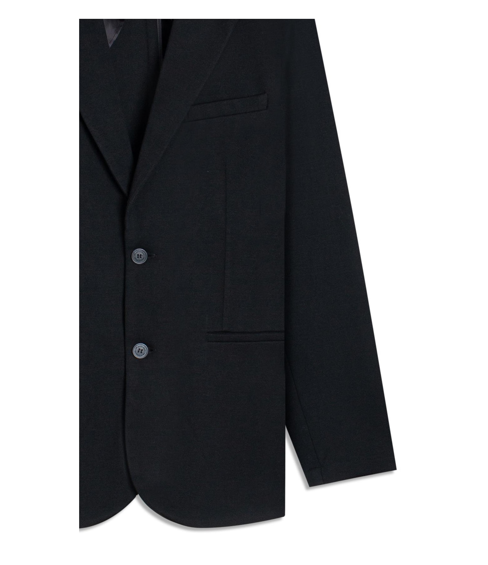 Blazer Ponto Roma Mescla Preto Mescla
