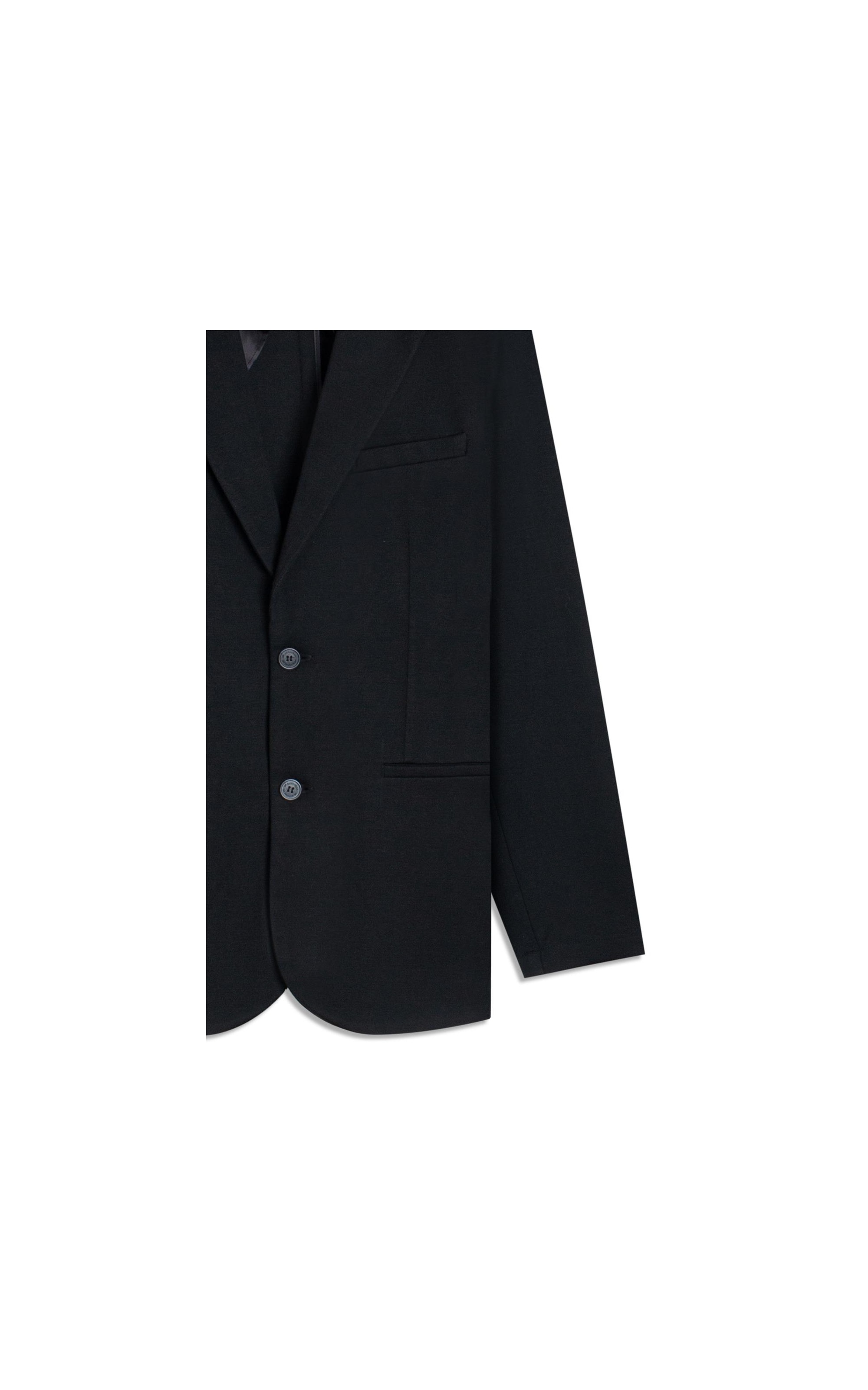 Blazer Ponto Roma Mescla Preto Mescla