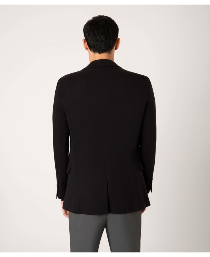 Blazer Suedine Gump Preto