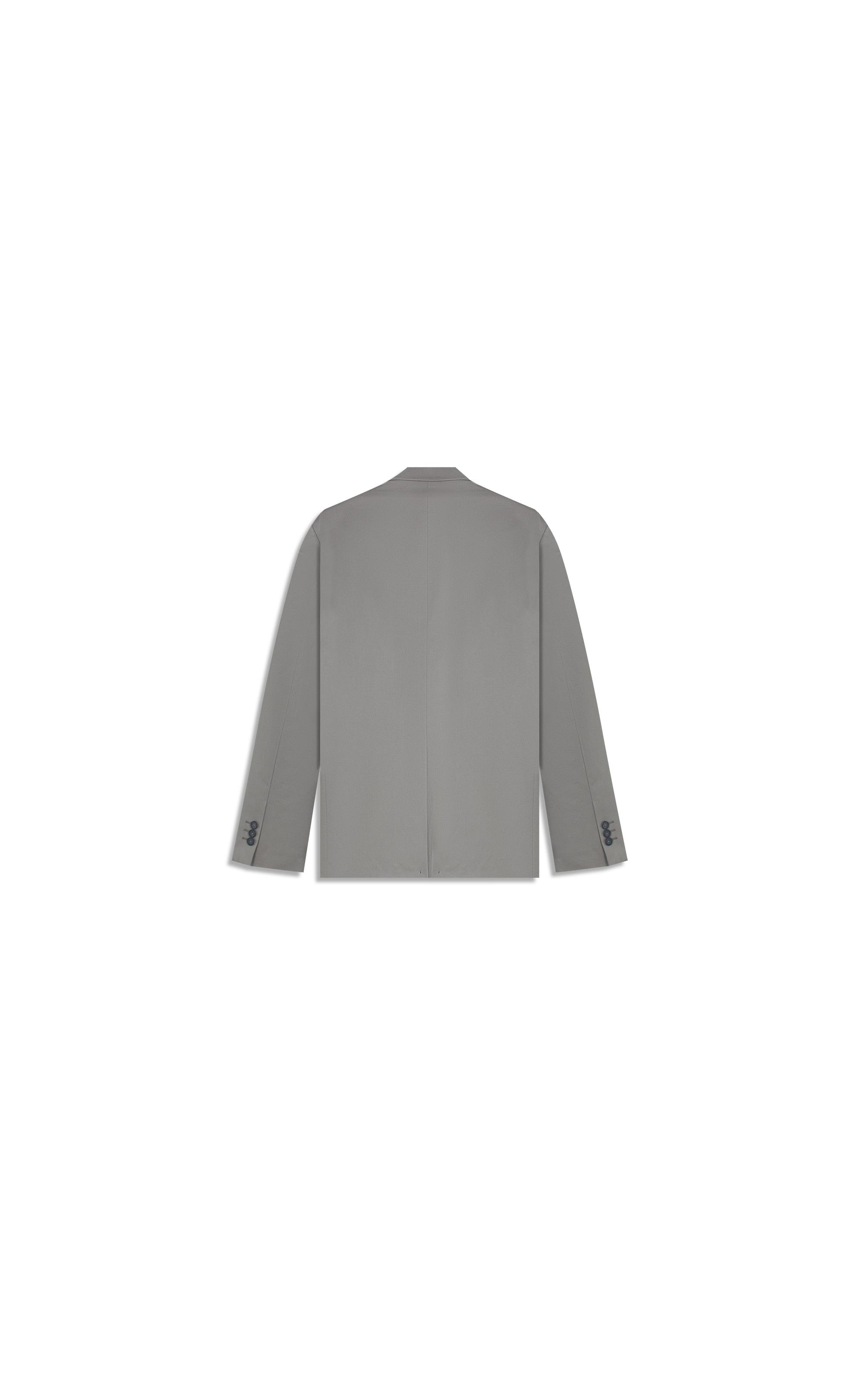 Blazer Twill Setta Cinza Medio