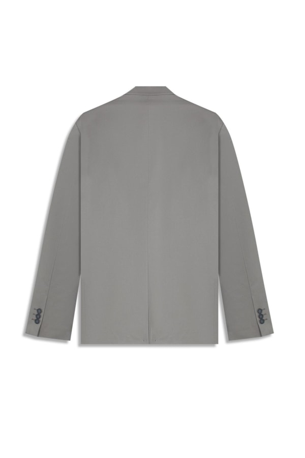 Blazer Twill Setta Cinza Medio
