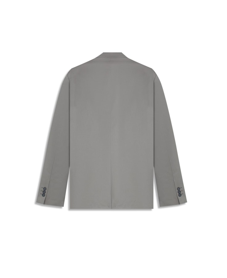 Blazer Twill Setta Cinza Medio